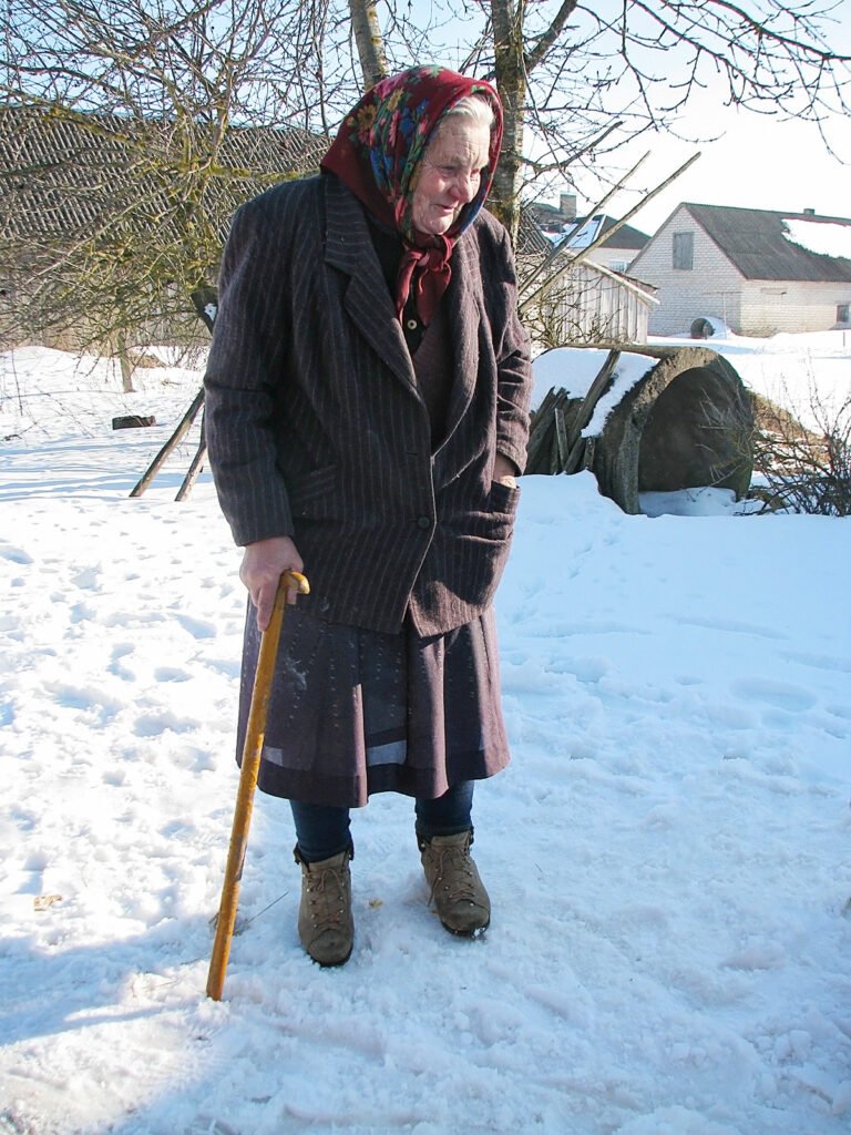 Aš savo kieme Papušynio kaime 2010 m. kovo 11 d.
